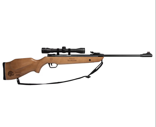 Rifle Centenario Barniz Cal. 5.5 Mira 4x32