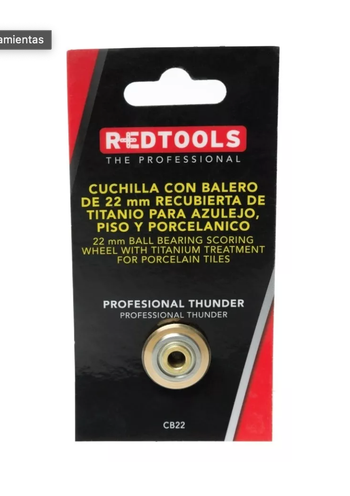 CUCHILLA THUNDER 22MM