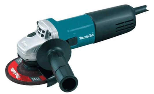 Makita 9554HNG Esmeriladora Angular 4-1/2' 10.000 Rpm, color Verde, 710 W